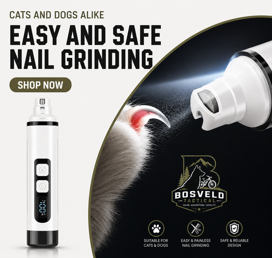 PawGuard Pro Nail Grinder & Safety Clipper Set