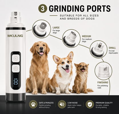 PawGuard Pro Nail Grinder & Safety Clipper Set