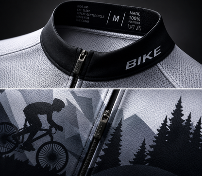 AeroRide Quick-Dry Men’s Short-Sleeve Cycling Jersey