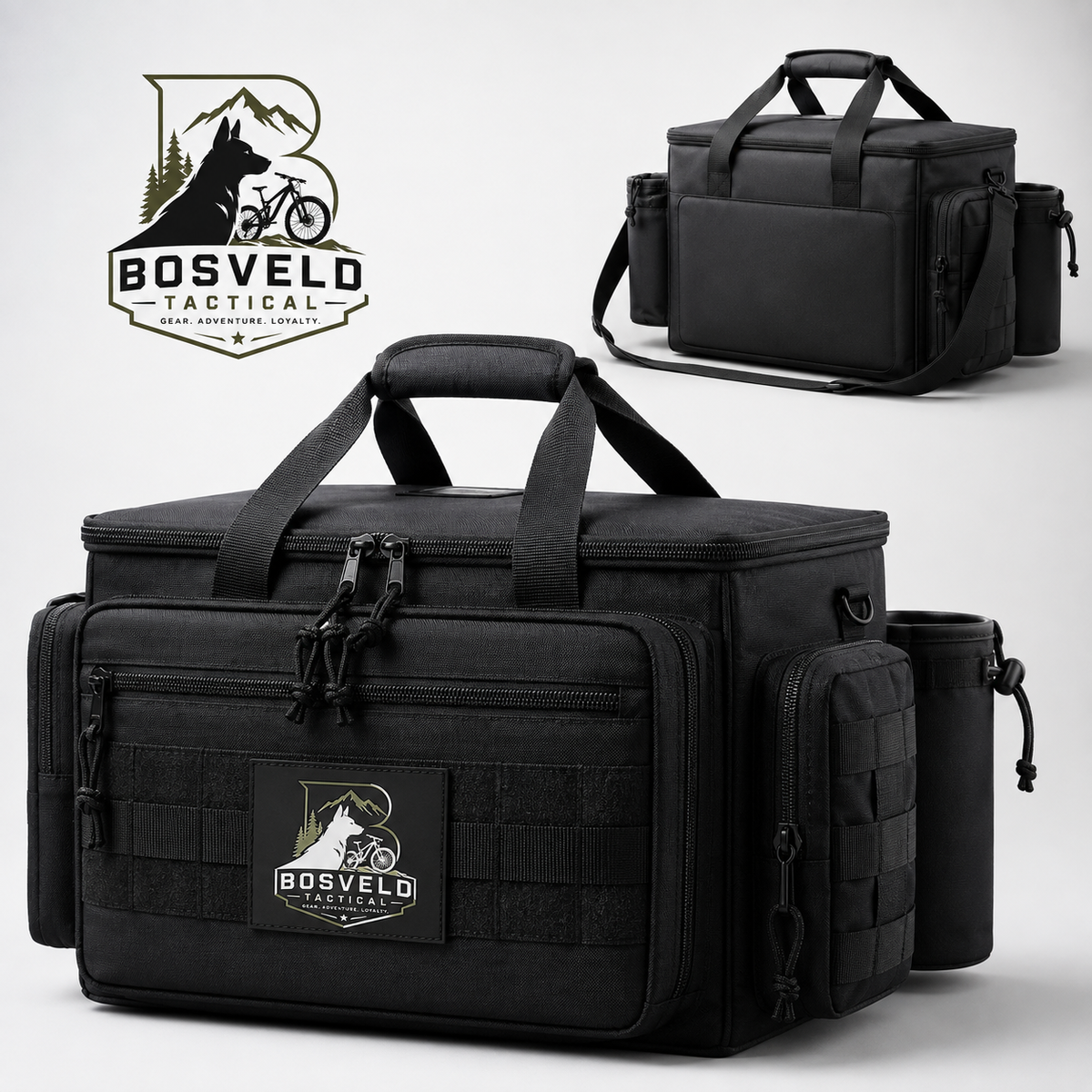 RangeCommander XS – Tactical 12-Pistol Range Bag