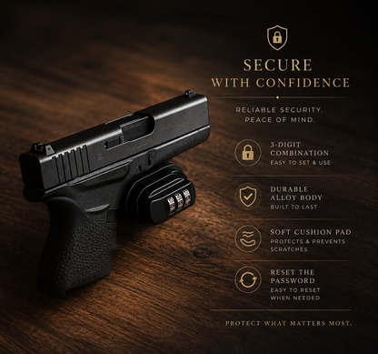 Heavy-Duty Zinc Alloy Combination Trigger Lock