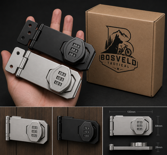 StealthLock Pro – Keyless Mechanical Combination Door Lock