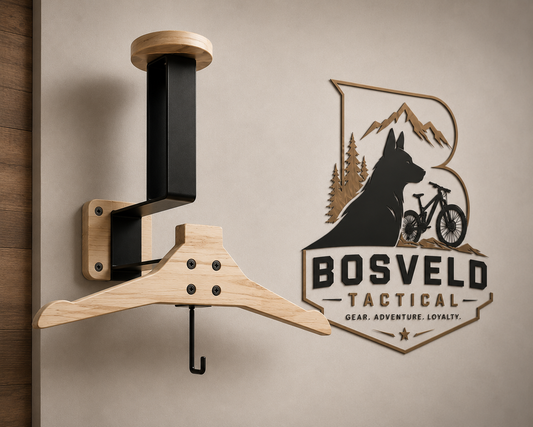 Tactical Helmet & Vest Wall Rack