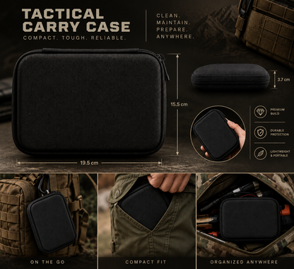 Tactical Cleaning Kit | 20pcs Gun Cleaning and Maintenance Set