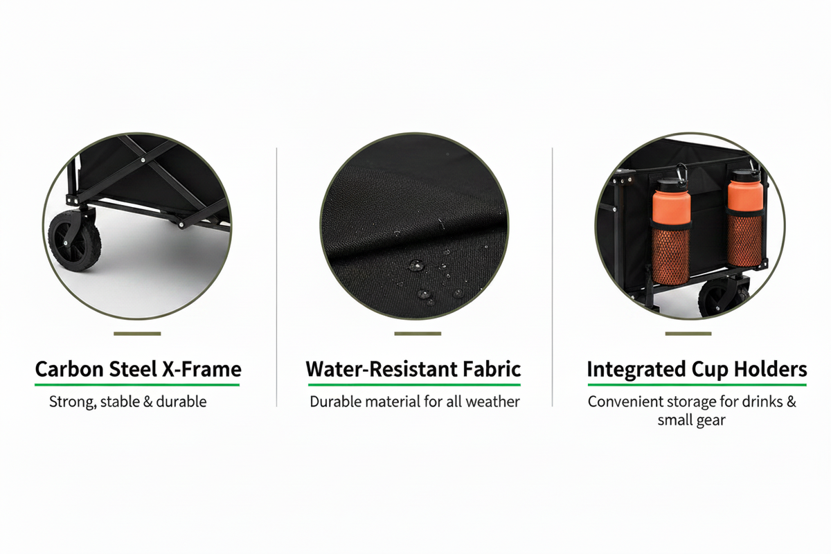 Wagon Feature Graphic - Bosveld Tactical Green